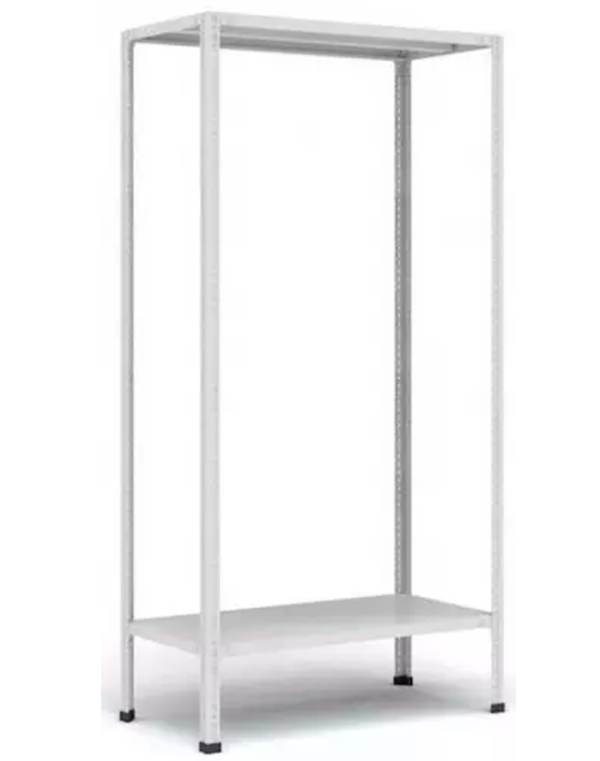 Стеллаж металлический Титан МС-500 1000х1500х300 2 полки